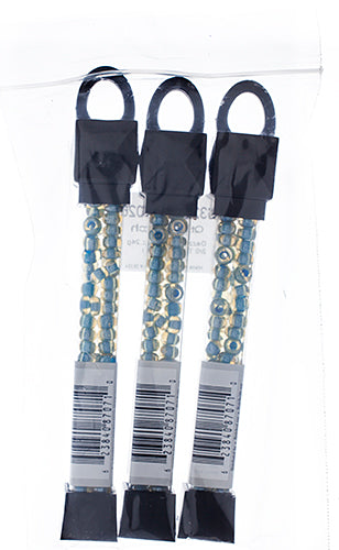 Czech Seed Beads Approx 24g Vial 2/0 - Blue Shades