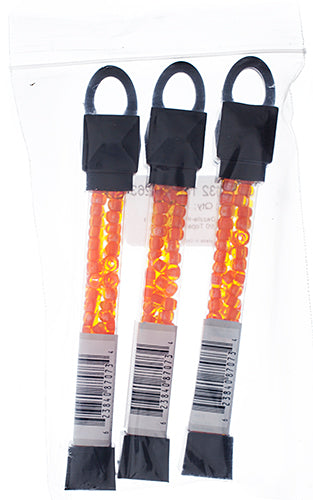 Czech Seed Beads Approx 24g Vial 2/0 - Red/Pink Shades