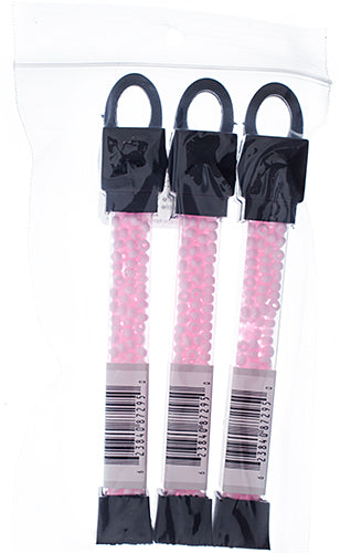 Czech Seed Beads Approx 24g Vial 6/0 - Pink Shades