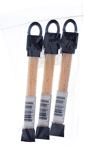 Czech Seed Beads Approx 24g Vial 10/0 - Yellow/Orange Shades