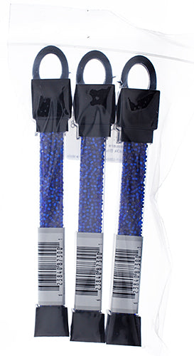 Czech Seed Beads Approx 24g Vial 10/0 - Blue Shades