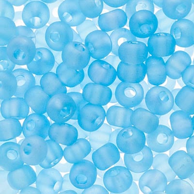 Czech Seed Beads Approx 24g Vial 2/0 - Blue Shades