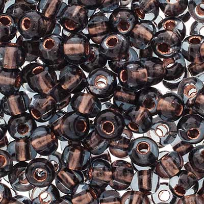 Czech Seed Beads Approx 24g Vial 2/0 - White/Black Shades