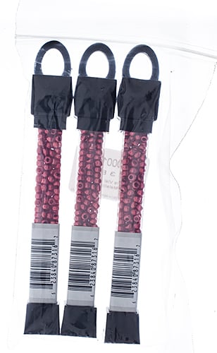 Czech Seed Beads Approx 24g Vial 6/0 - Red Shades