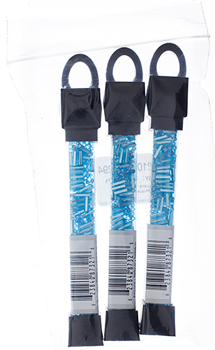 Czech Bugle Seed Beads apx 19g Vial #3 