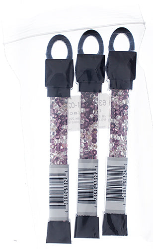 Czech Seed Beads Approx 24g Vial 6/0 - Purple Shades