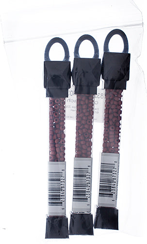 Czech Seed Beads Approx 24g Vial 6/0 - Brown Shades