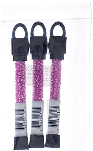 Czech Seed Beads Approx 24g Vial 6/0 - Pink Shades