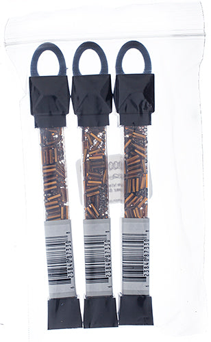 Czech Bugle Seed Beads apx 19g Vial #3 