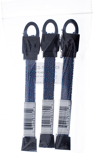 Czech Seed Beads Approx 24g Vial 10/0 - Blue Shades