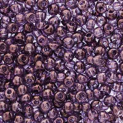 Czech Seed Beads Approx 24g Vial 6/0 - Purple Shades