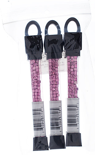 Czech Seed Beads Geometric Cube apx 24g Vial