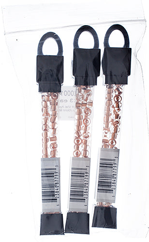 Czech Seed Beads Approx 24g Vial 2/0 - Yellow/Orange Shades