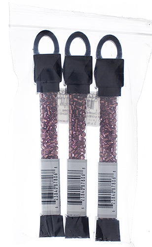 Czech Seed Beads Approx 24g Vial 6/0 - Purple Shades