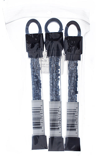 Czech Seed Beads Geometric Cube apx 24g Vial