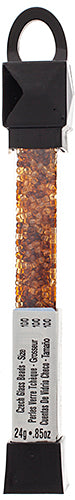 Czech Seed Beads Approx 24g Vial 10/0 - Brown Shades