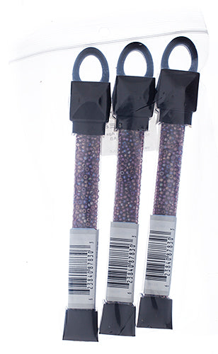 Czech Seed Beads Approx 24g Vial 10/0 - Purple Shades