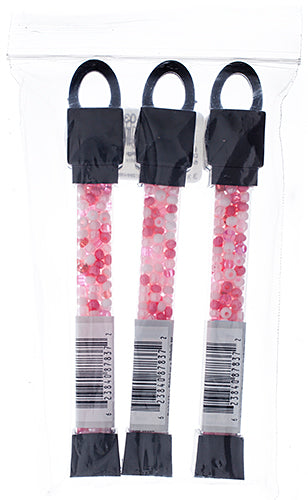 Czech Seed Beads Approx 24g Vial 6/0 - Pink Shades