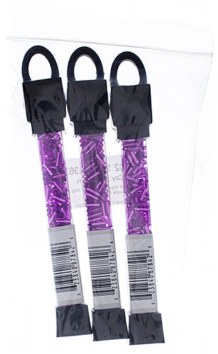 Czech Bugle Seed Beads apx 19g Vial #3 