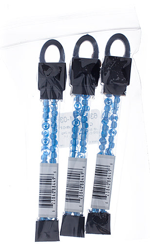 Czech Seed Beads Approx 24g Vial 2/0 - Blue Shades