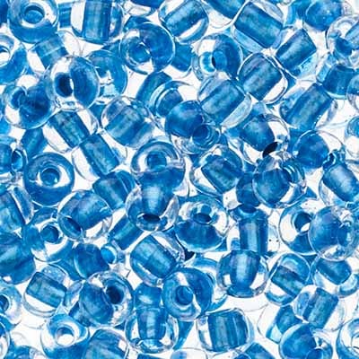 Czech Seed Beads Approx 24g Vial 2/0 - Blue Shades