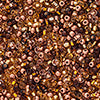 Czech Seed Beads Approx 24g Vial 10/0 - Brown Shades