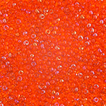 Czech Seed Beads Approx 24g Vial 10/0 - Yellow/Orange Shades