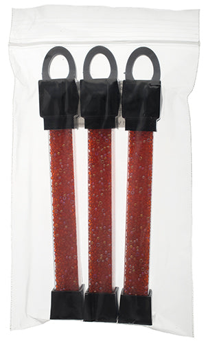 Czech Seed Beads Approx 24g Vial 10/0 - Yellow/Orange Shades