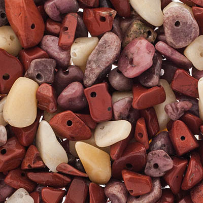 Czech Seed Beads 24g Vial Semi-precious Chips