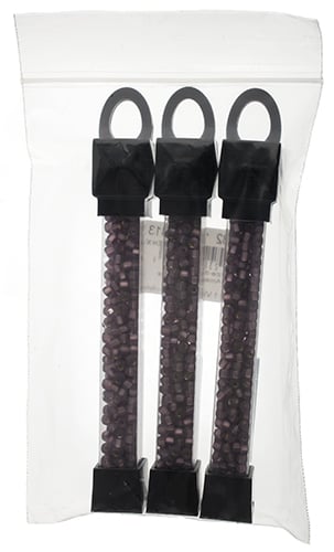 Czech Seed Beads Approx 24g Vial 6/0 - Purple Shades