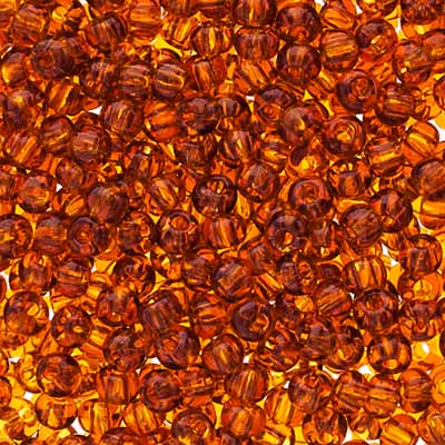 Czech Seed Beads Approx 24g Vial 6/0 - Brown Shades