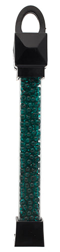 Czech Seed Beads Approx 24g Vial 6/0 - Green Shades