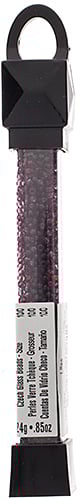 Czech Seed Beads Approx 24g Vial 10/0 - Purple Shades