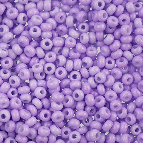 Czech Seed Beads Approx 24g Vial 8/0 - Purple Shades