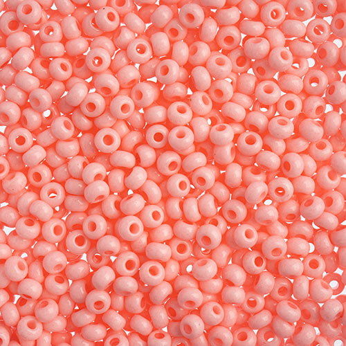 Czech Seed Beads Approx 24g Vial 8/0 - Red/Pink Shades