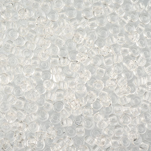 Czech Seed Beads Approx 24g Vial 8/0 - Black/White Shades