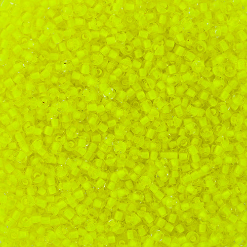 Czech Seed Beads Approx 24g Vial 2/0 - Yellow/Orange Shades