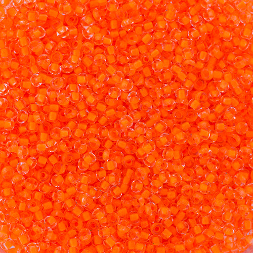Czech Seed Beads Approx 24g Vial 10/0 - Yellow/Orange Shades
