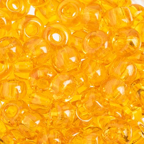 Czech Seed Beads Approx 24g Vial 2/0 - Yellow/Orange Shades