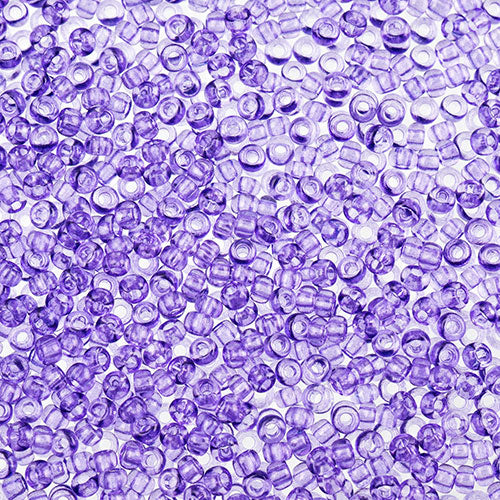 Czech Seed Beads Approx 24g Vial 10/0 - Purple Shades