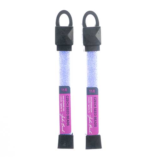 Czech Seed Beads Approx 24g Vial 11/0 - Purple Shades