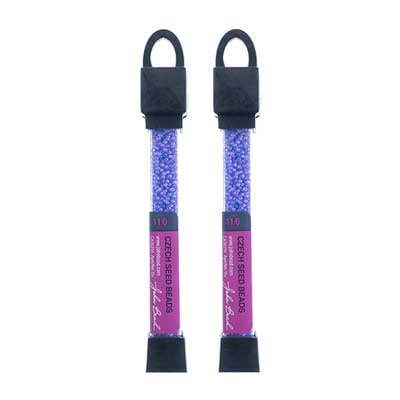 Czech Seed Beads Approx 24g Vial 11/0 - Purple Shades