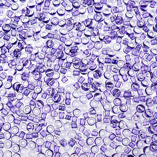 Czech Seed Beads Approx 24g Vial 11/0 - Purple Shades