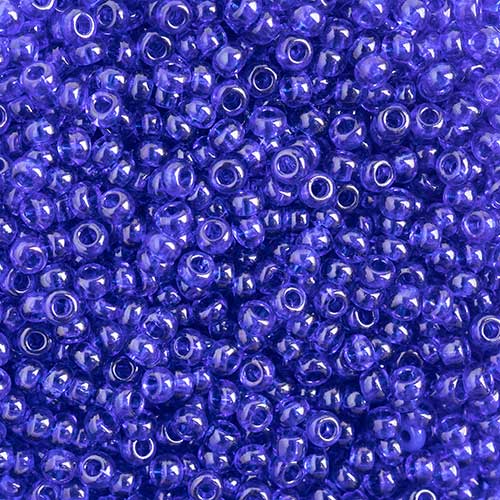 Czech Seed Beads Approx 24g Vial 11/0 - Blue Shades