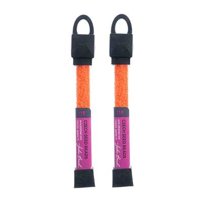 Czech Seed Beads Approx 24g Vial 11/0 - Yellow/Orange