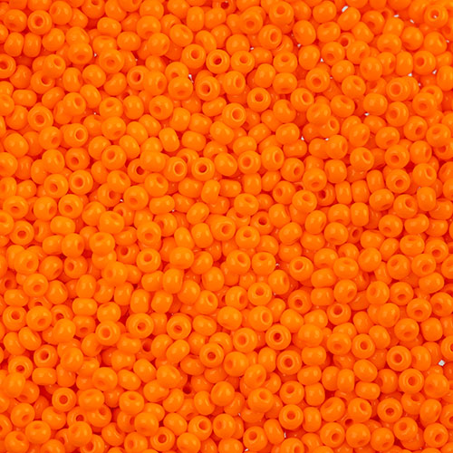 Czech Seed Beads Approx 24g Vial 11/0 - Yellow/Orange Shades