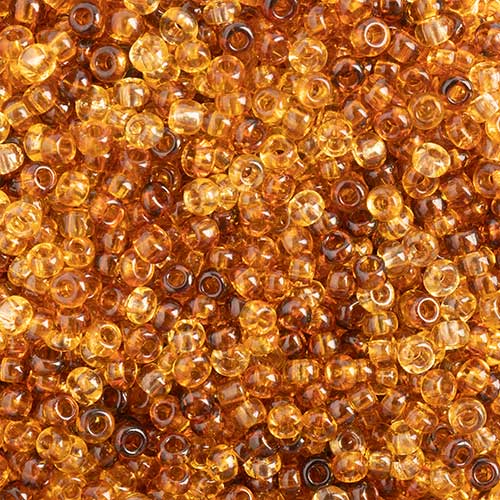 Czech Seed Beads Approx 24g Vial 11/0 - Brown Shades