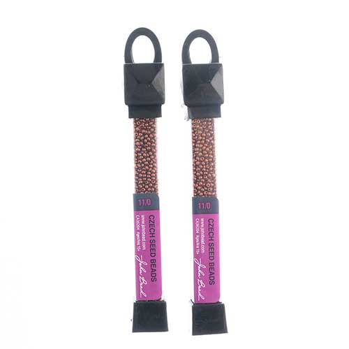 Czech Seed Beads Approx 24g Vial 11/0 - Brown Shades