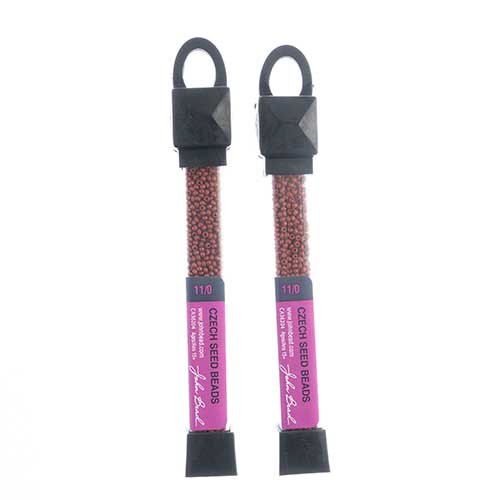 Czech Seed Beads Approx 24g Vial 11/0 - Brown Shades