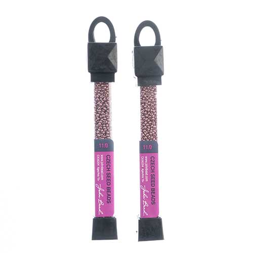 Czech Seed Beads Approx 24g Vial 11/0 - Brown Shades